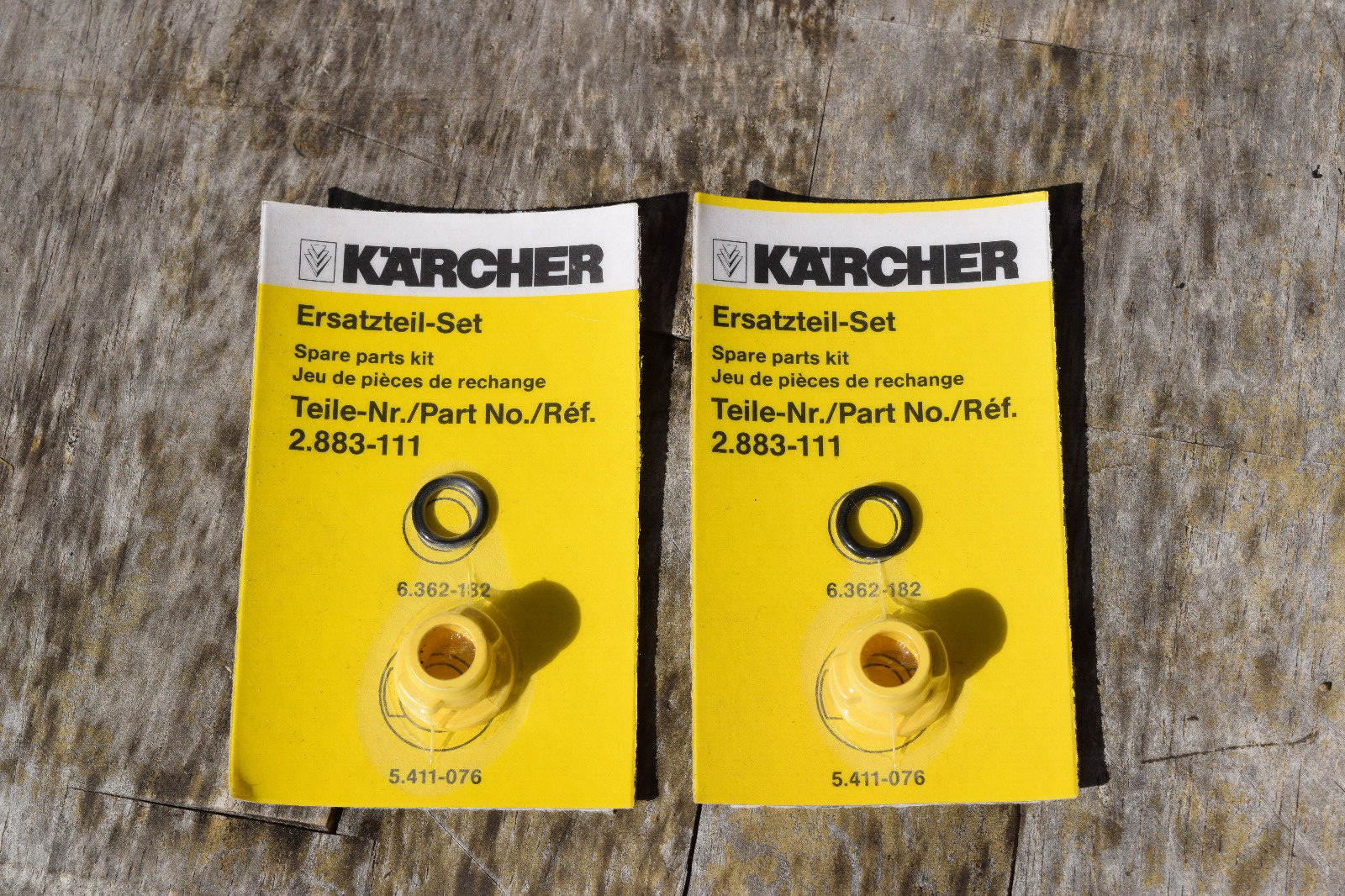 NEW 2 Karcher Screw Plug Spare Part Sets 2.883-111 / 5.411-076 & 6.362-182