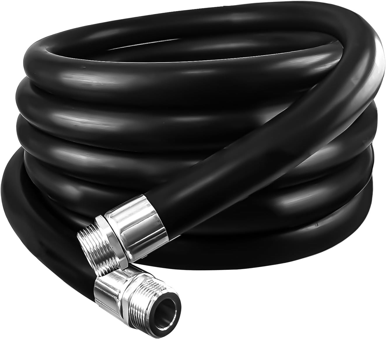 1″ NPT Fuel Transfer Hose – 10FT for Diesel, Gasoline, Kerosene & Biodiesel