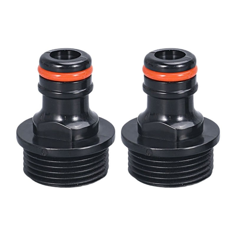 2 Adapter Universal Tap Kitchen Tap Connector Water Hose Fittings