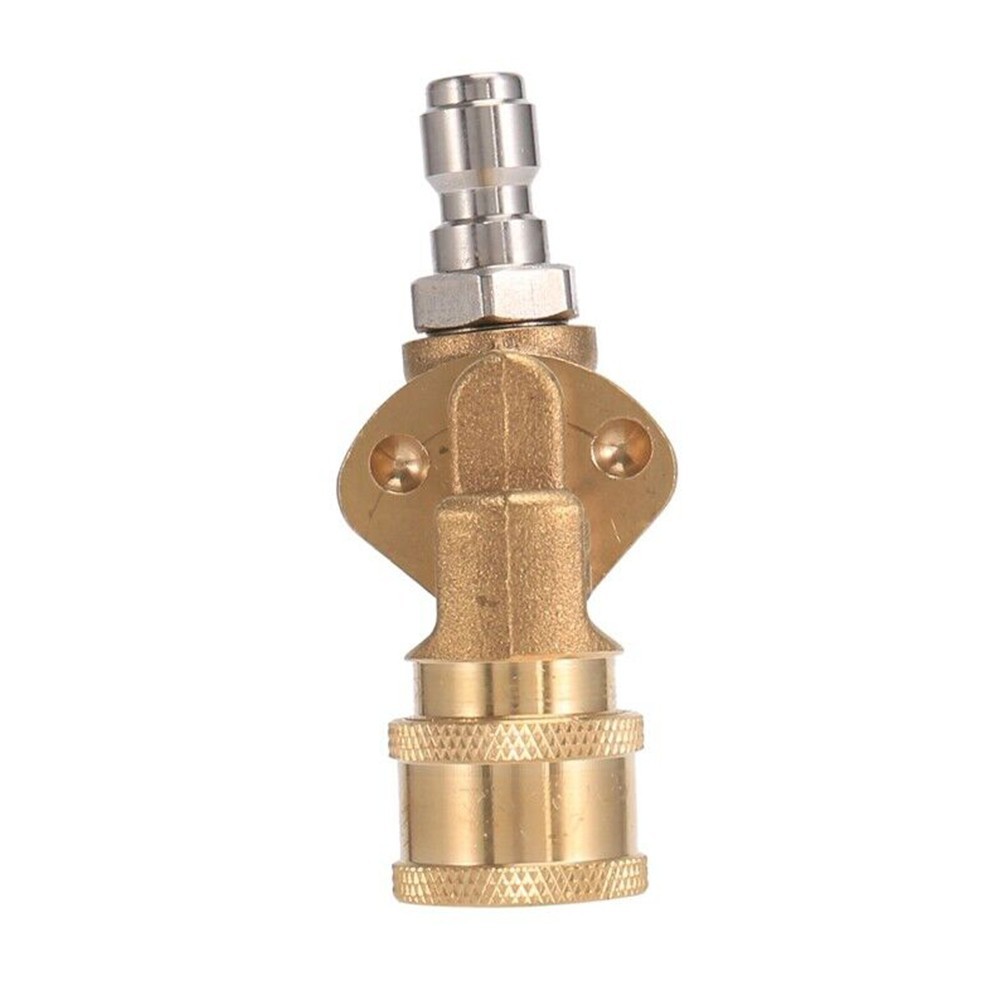 Rotary Coupler 1/4 Inch 4500 PSI Brass Cleaning Tool Nozzle Stainless Steel