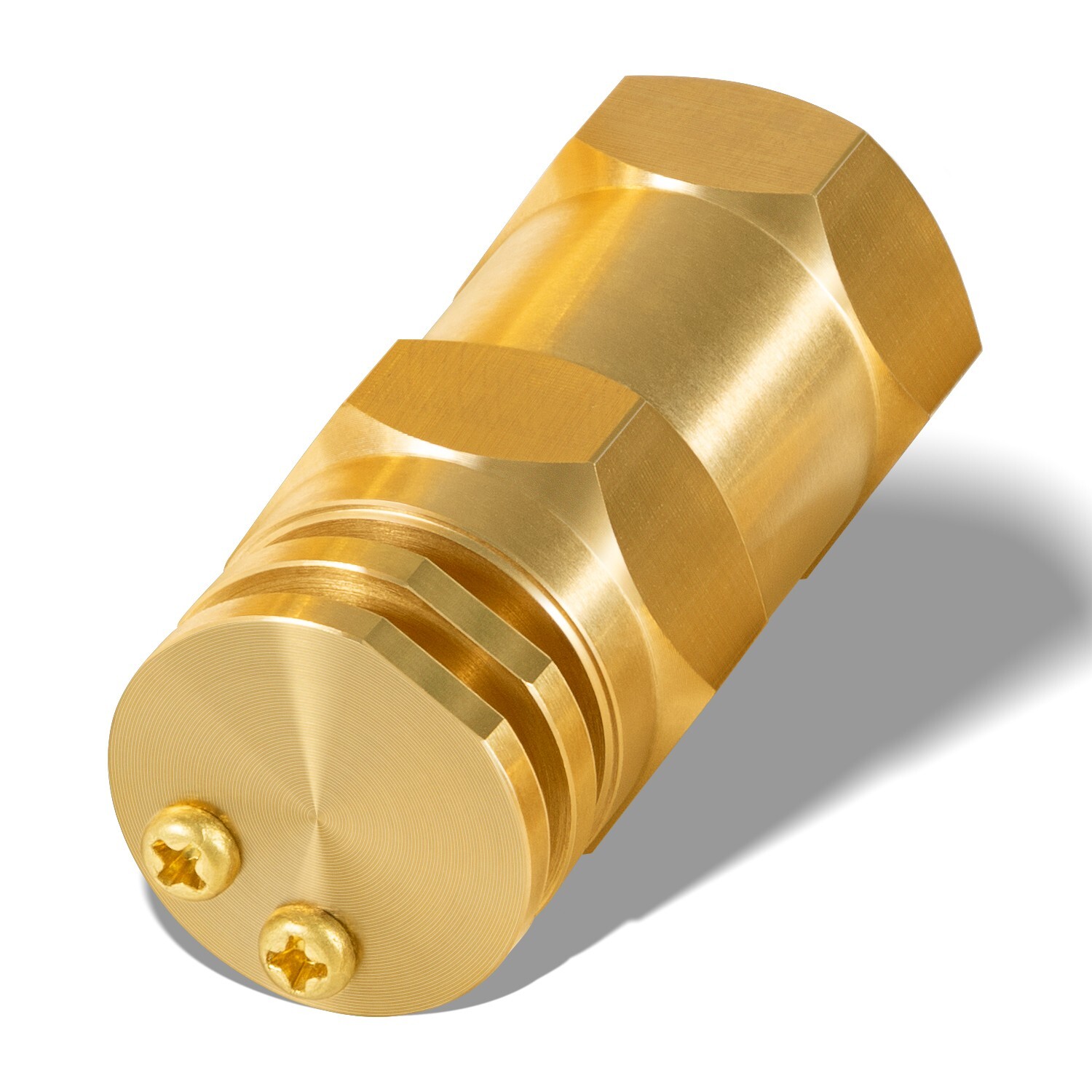 Boomless Spray Nozzle 1/2″ FPT #5 Orifices (90° & 180° Caps) 2.0 GPM @ 40 PSI