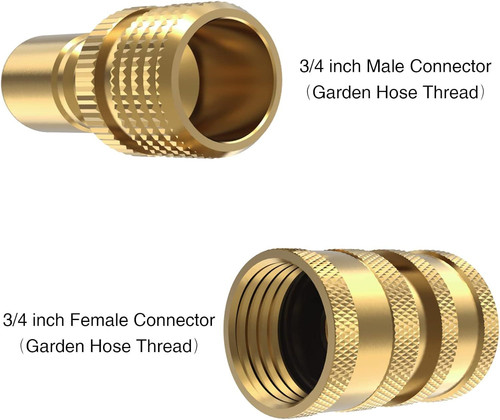 Twinkle Star Heavy Duty 3/4 Garden Hose Quick