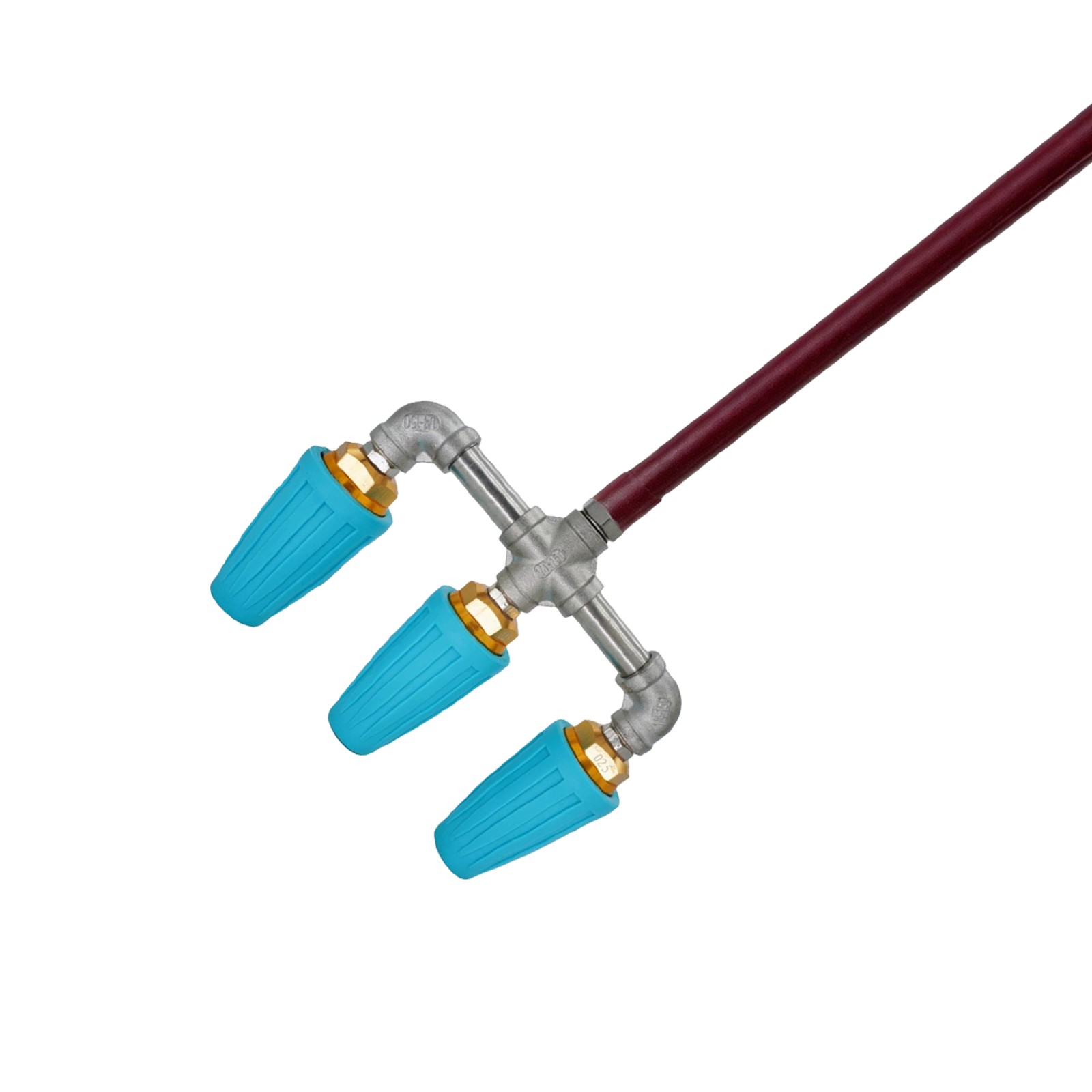 Triple-way Turbo Nozzle For Pressure Washer High Pressure Rotary Cleaning Nozzle