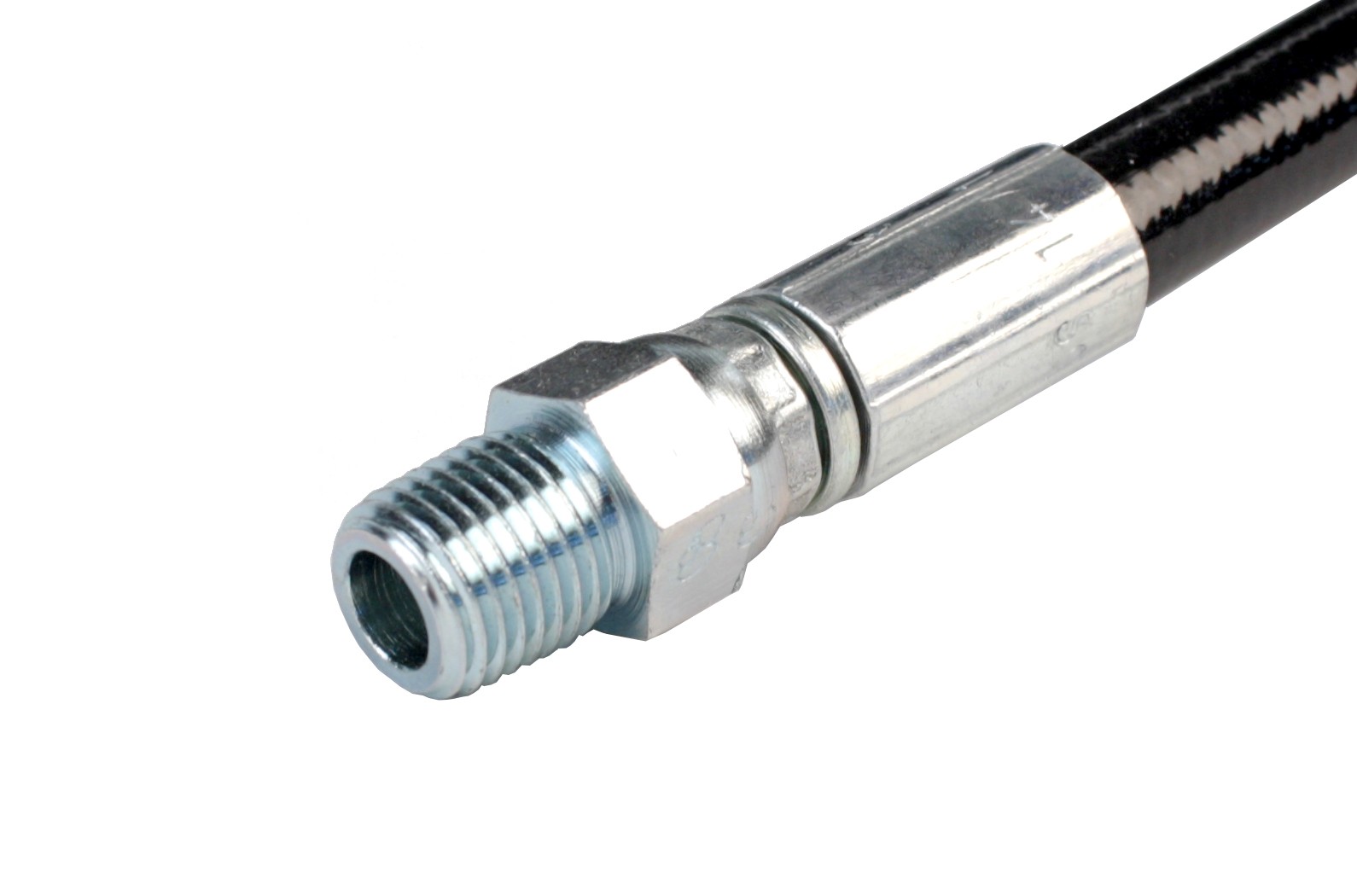 Schieffer 1/8″ x 50′ 4800 PSI Thermoplastic Sewer Jetter Hose & 4.5 Nozzles