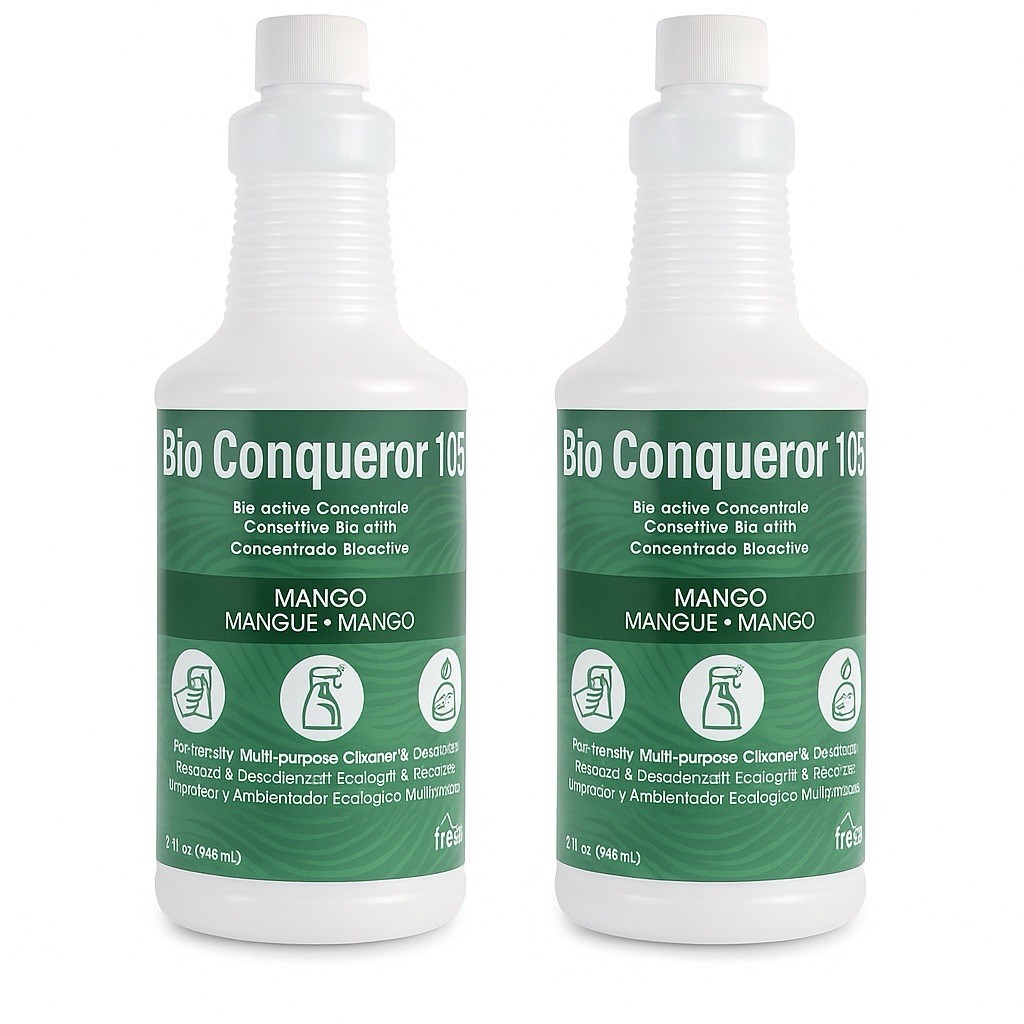 2x Fresh Products 1232BWBMG 32 oz. Bio Conqueror 105 – Mango New
