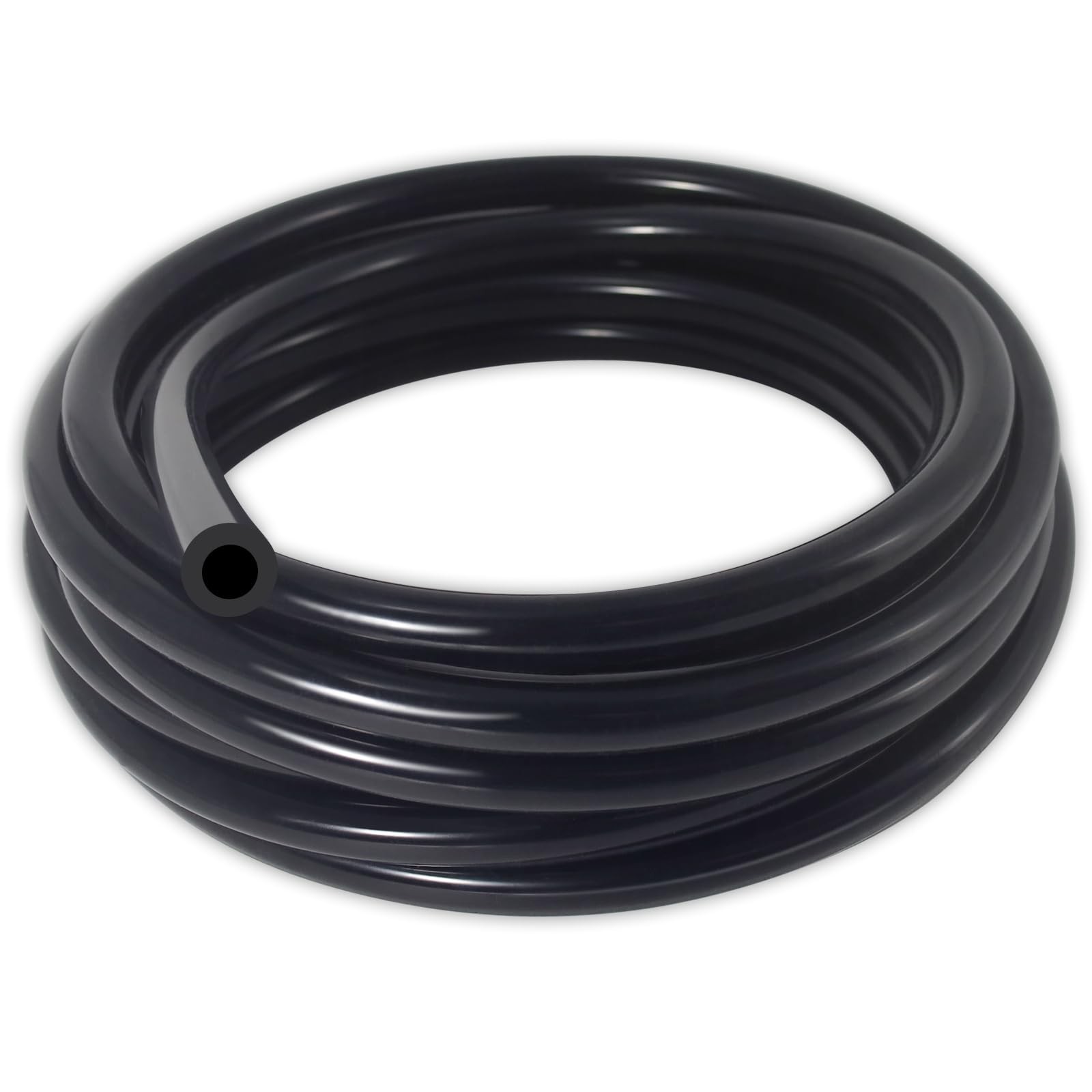 GEPHYNM Vacuum Hose Automotive, 10 FT 1/4 Inch ID 1/4″ (6mm) – 10FT, Black