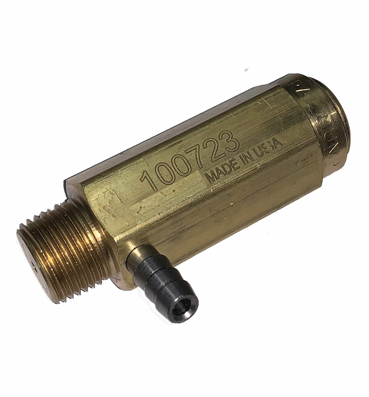 General Pump 100723 Safety Relief Valve 6,000 PSI, 3/8″ MPT. 1/4″ Hose Barb
