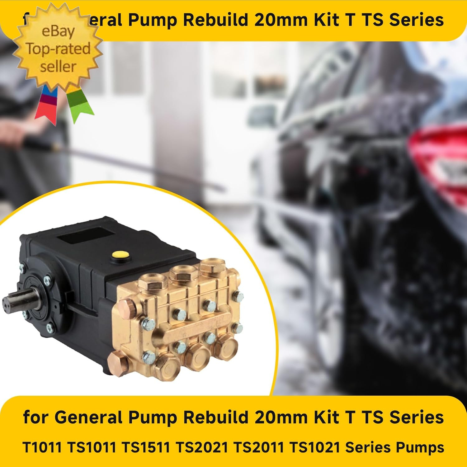 For General Pump Rebuild Kit, Compatible with General Pump T/TS Series T1011 TS1