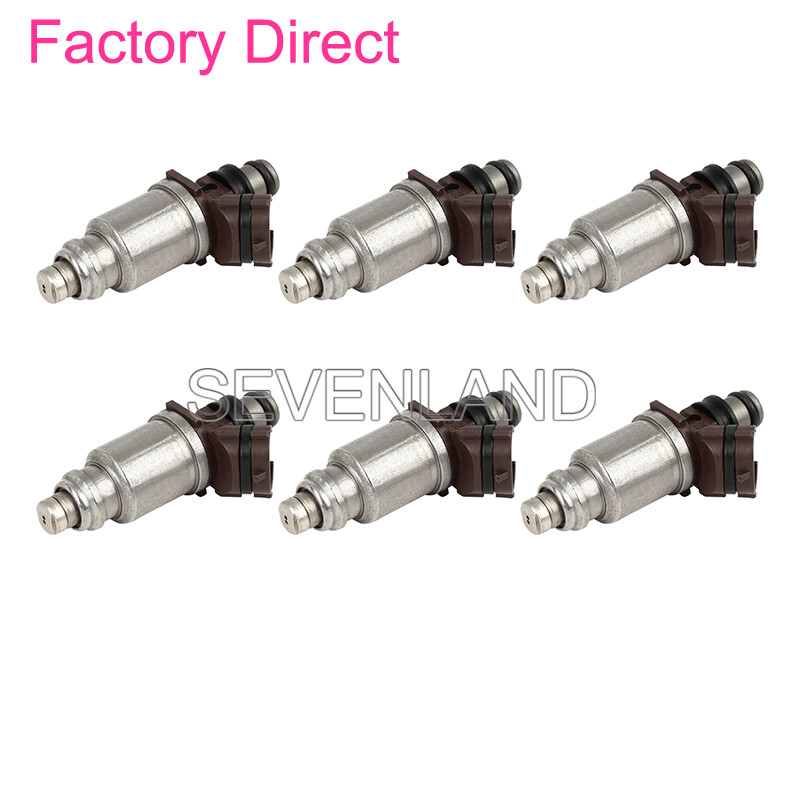 Set Of 6 23250-46030 Fuel Injectors Fits For Toyota Lexus 3.0 I6 1992-1995