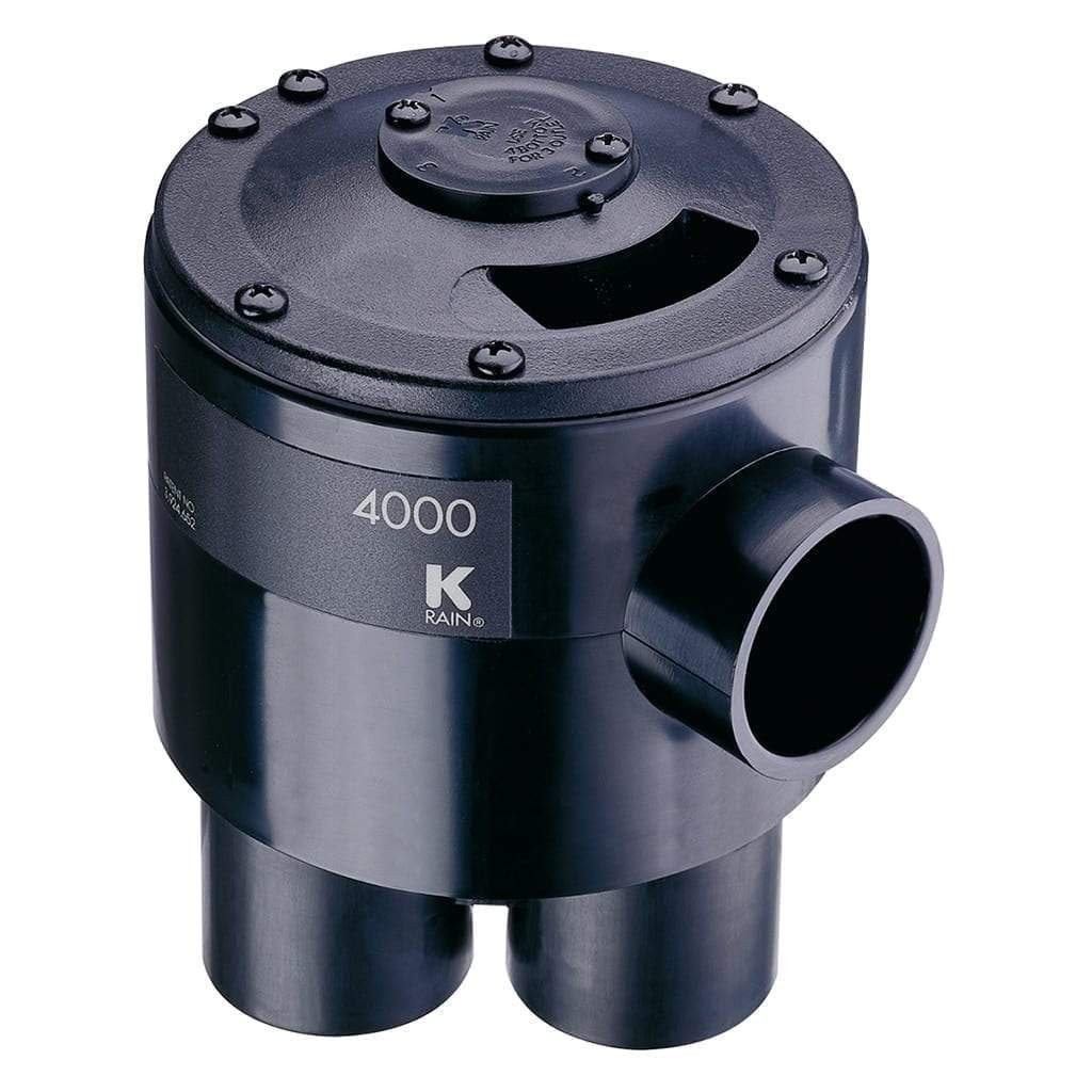 K Rain 4404 4000 Series Indexing Valve with 4 Outlets not_applicable, White