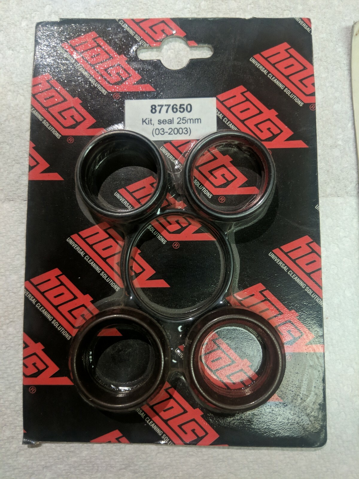 Hotsy Pump U Seal Kit 25mm NOS part # 8.717-604.0 alt: 87176040 and 877650