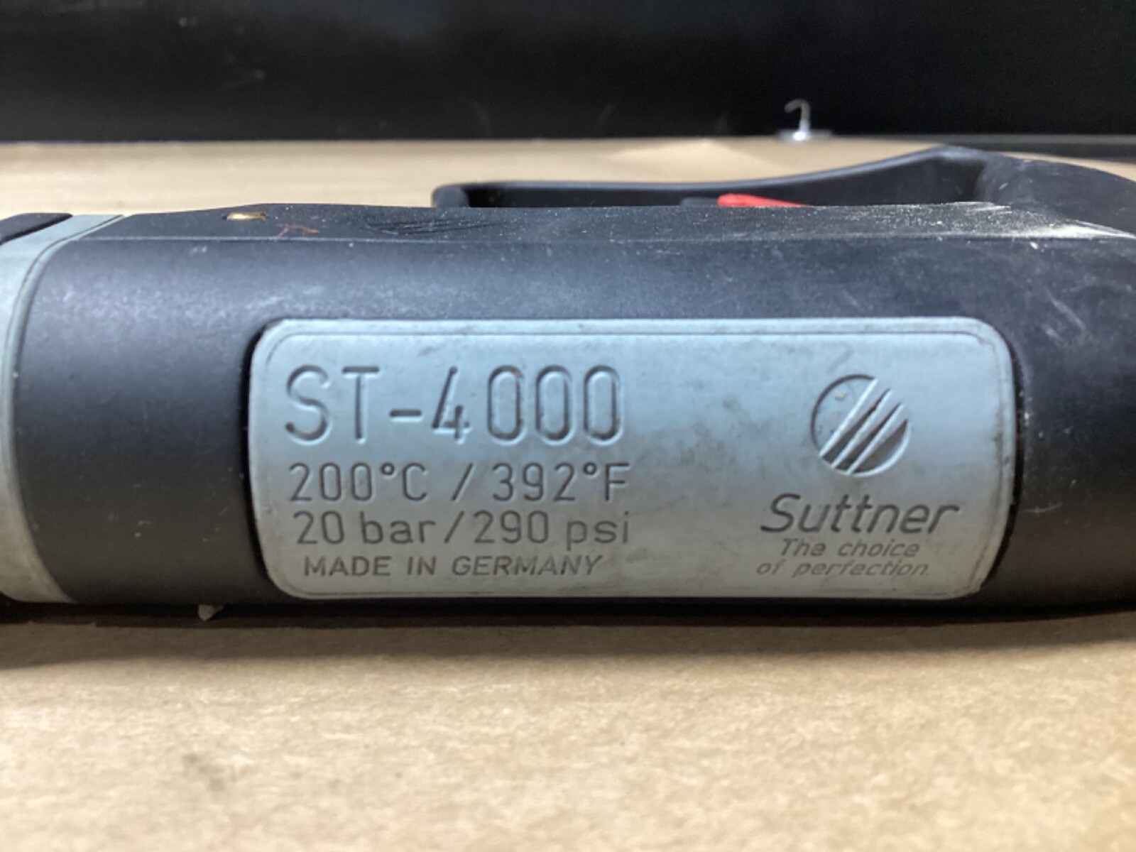 Suttner ST-4000 392° F 290 PSI #117M75