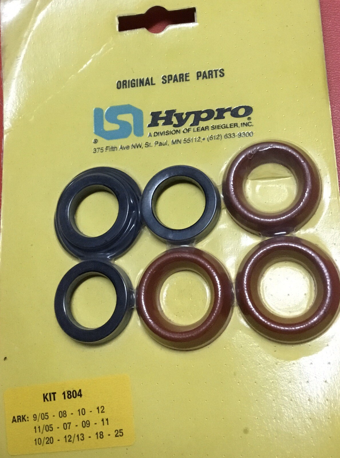 Kit 1804 Plunger Packing Seal Hypro- Annovi Reverberi Pump For 9910-1218B $39.90
