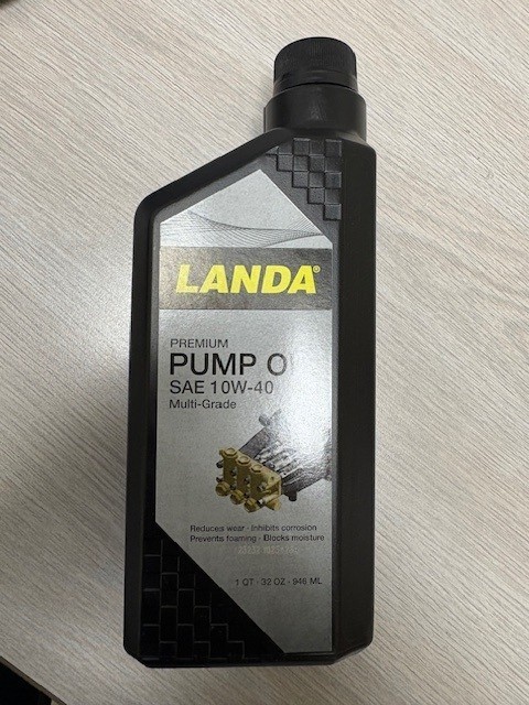 Landa Pressure Washer Pump Oil