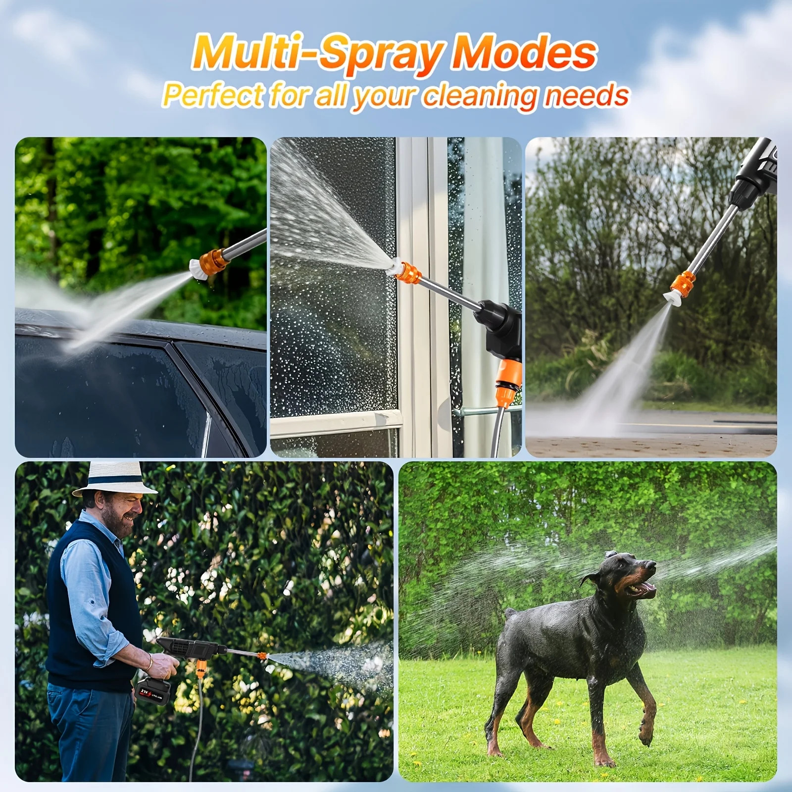 High-pressure Line Cleaning Machine, Rechargeable Battery, Battery-powered,…