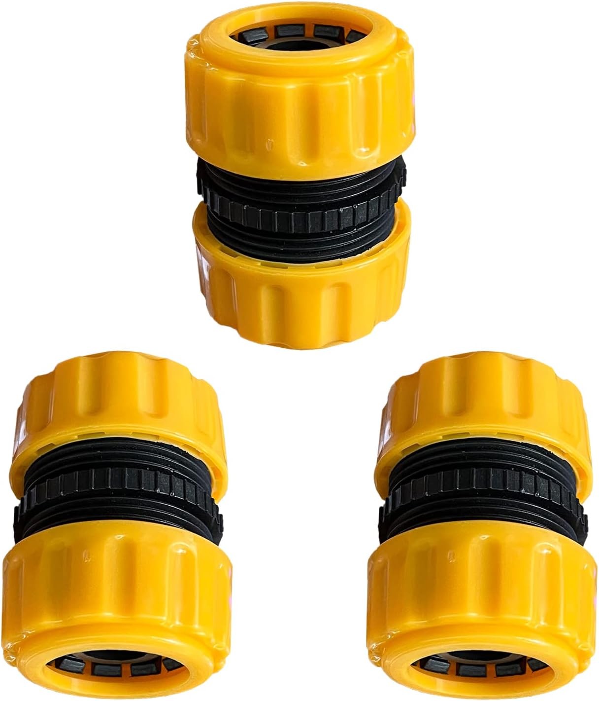 Garden Hose Repair Kit 3/4″ or 5/8″ Water 0.75 Inch, Orange