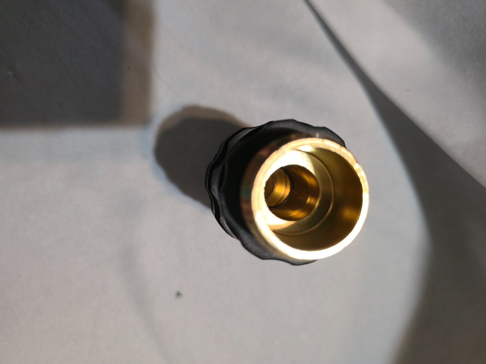 3/4″ Garden Hose Connector. solid brass quick connector