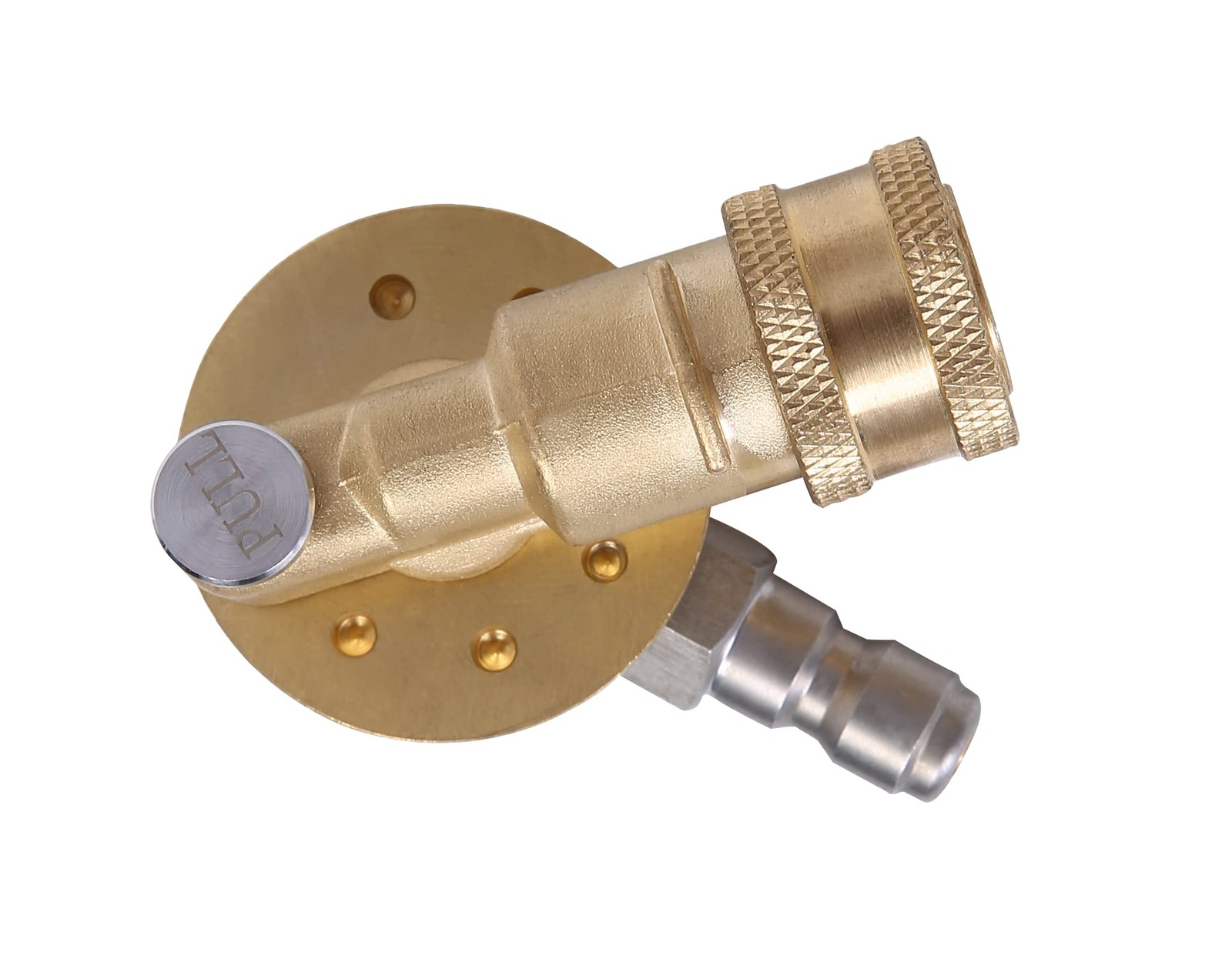 Meteor Blast Pivoting Coupler, 270 Degree with 7 7 angles：270 degree, Brass