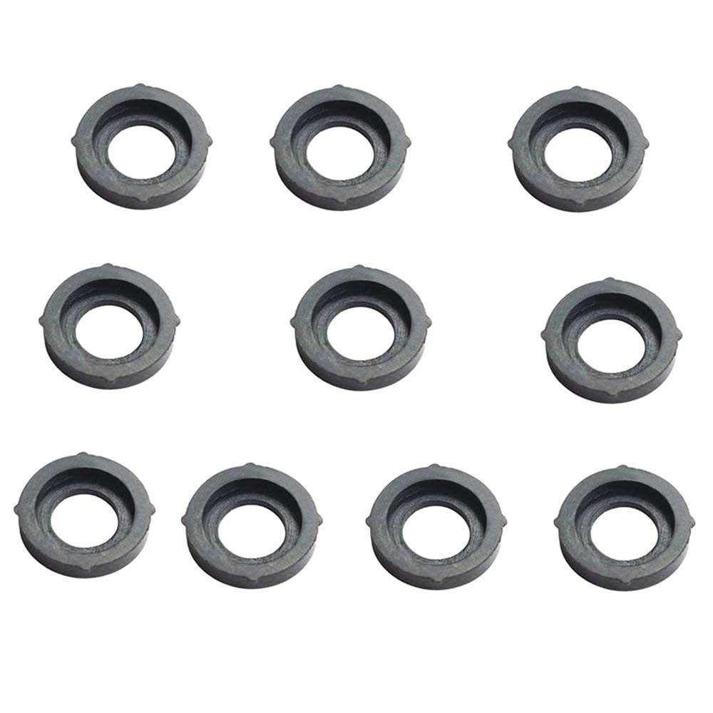 10Pcs Garden Hose Washer for 3/4″ Quick Connect 10-Pack, Black-10PCS