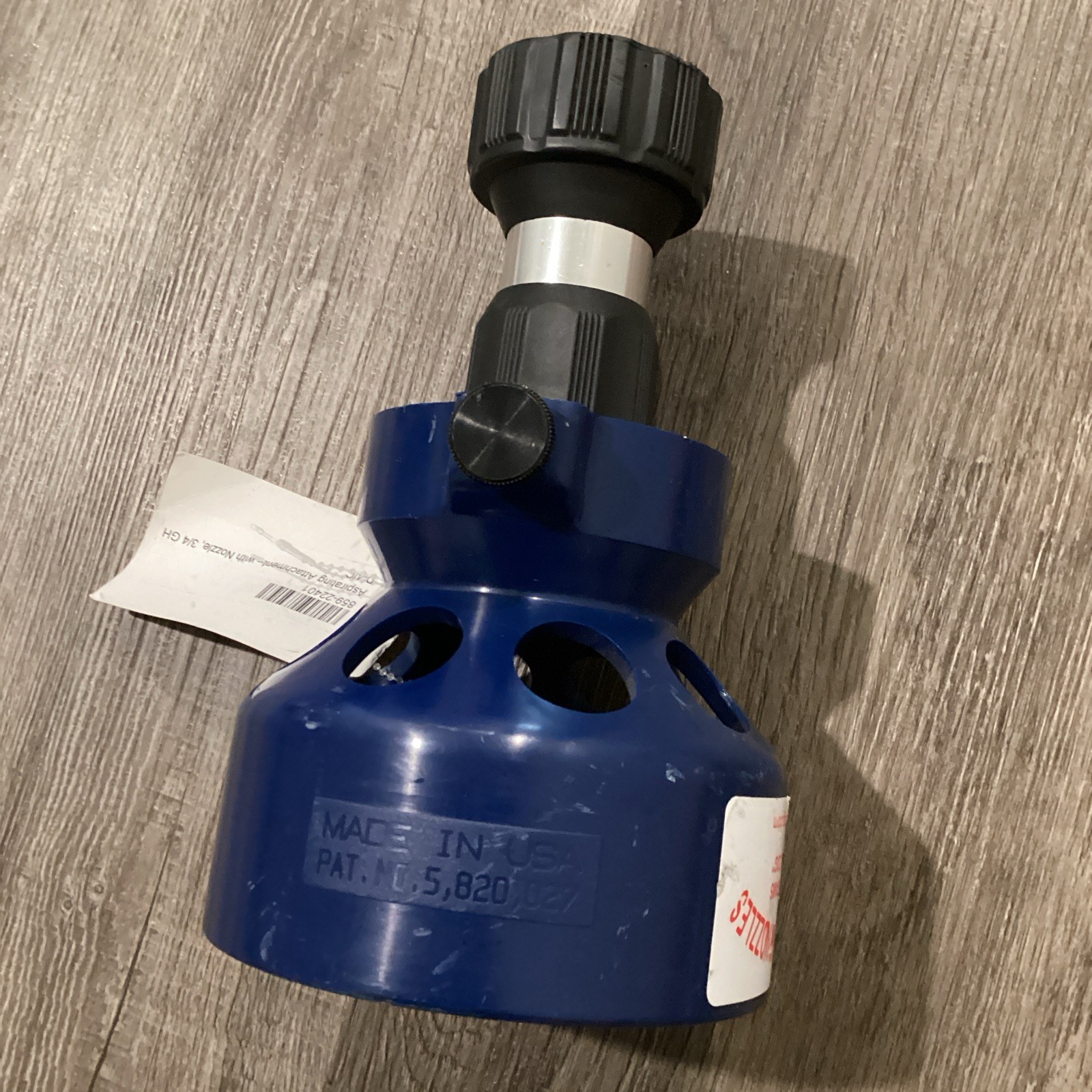 Maddog Foam Nozzle Aspirating Attachment 3/4in Inlet D-4/C 5000psi 859-22401