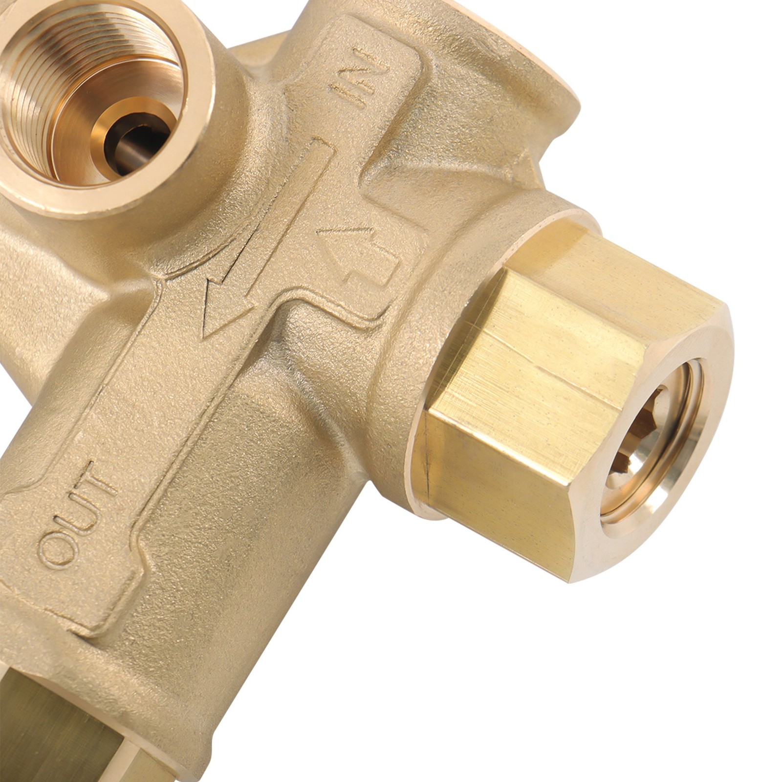 AR Unloader Valve Blue for Pressure Washer Pumps Max 3650psi 3/8″ FNPT VRT3-250