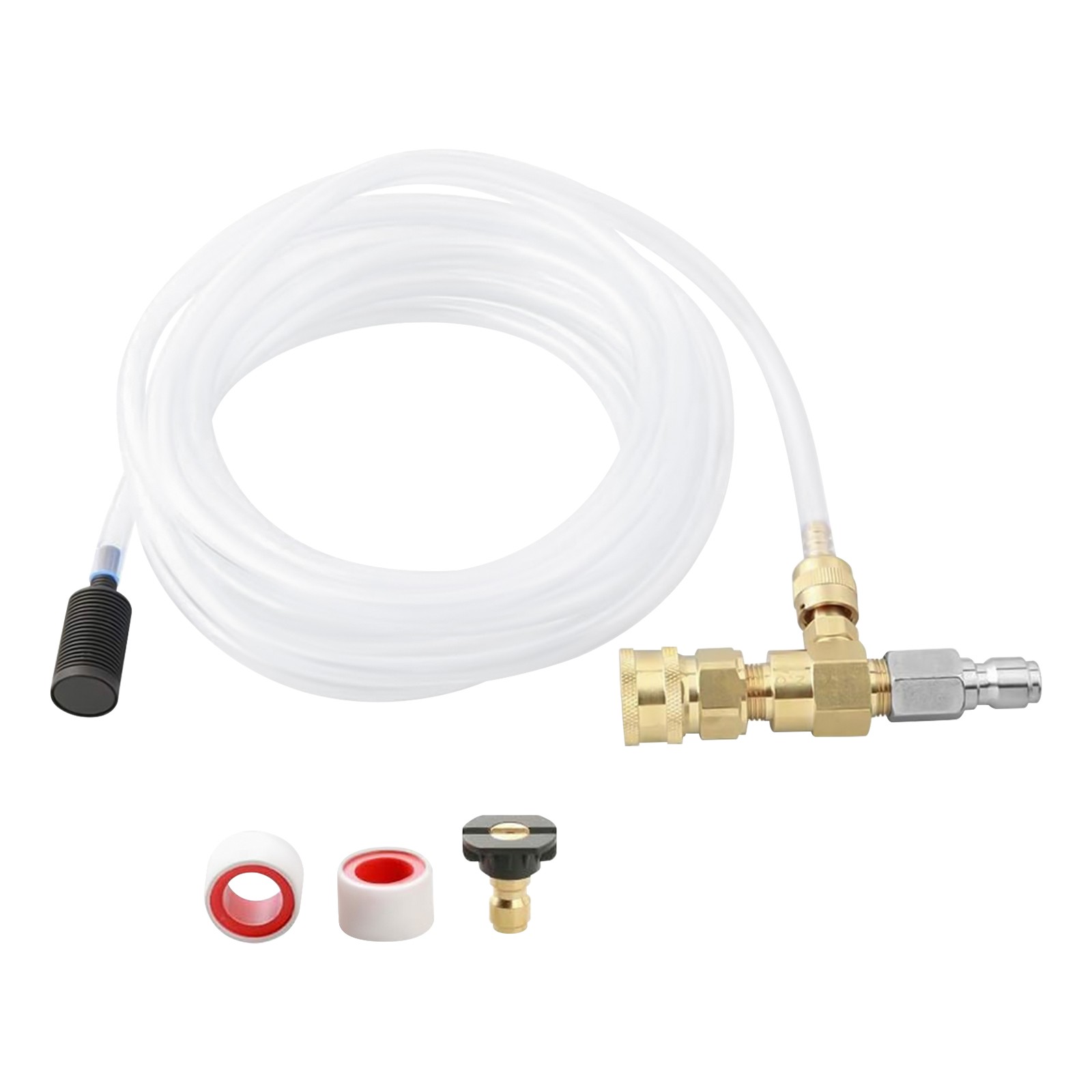 5000 PSI Adjustable Soap Injector for High-Pressure Washer, Soap Dispenser Kit