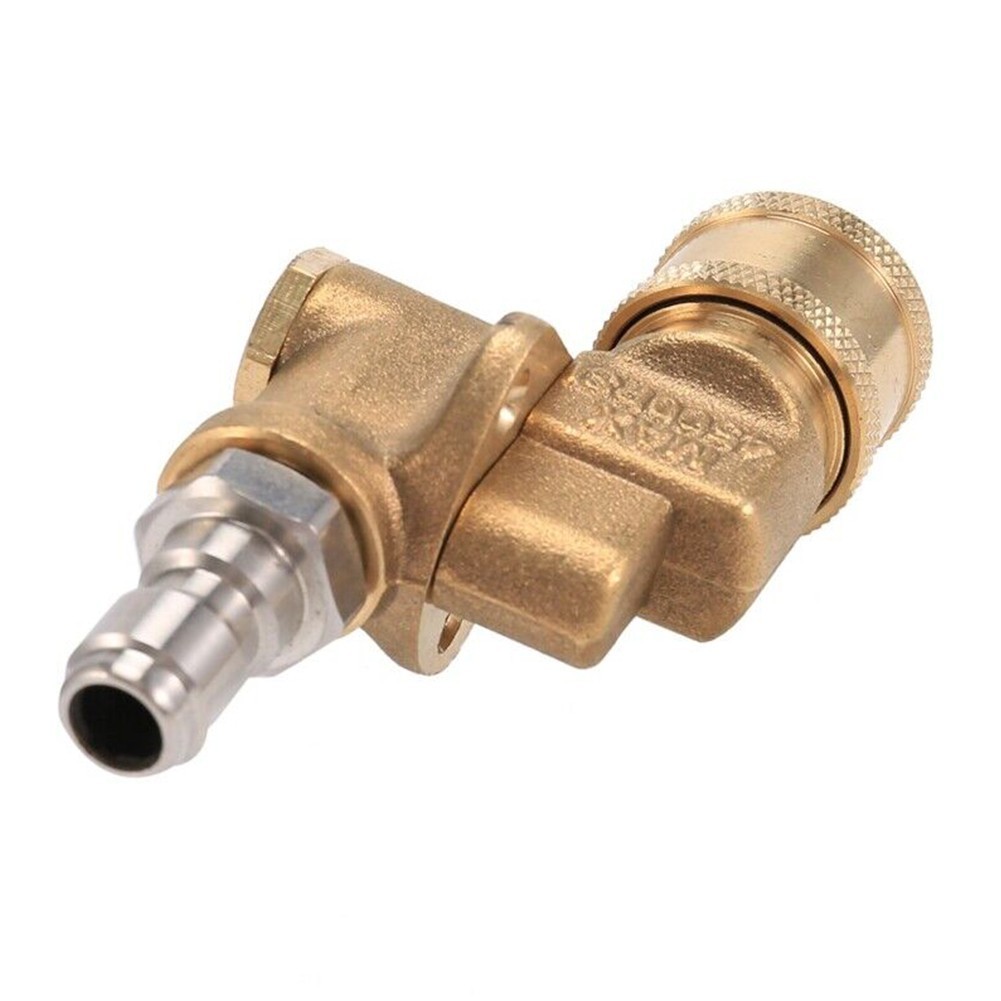 Rotary Coupler 1/4 Inch 4500 PSI Brass Cleaning Tool Nozzle Stainless Steel