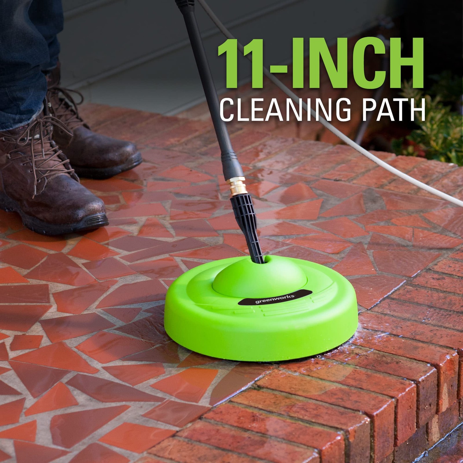 Greenworks 11″ Surface Cleaner Universal Pressure 11″, Original Version