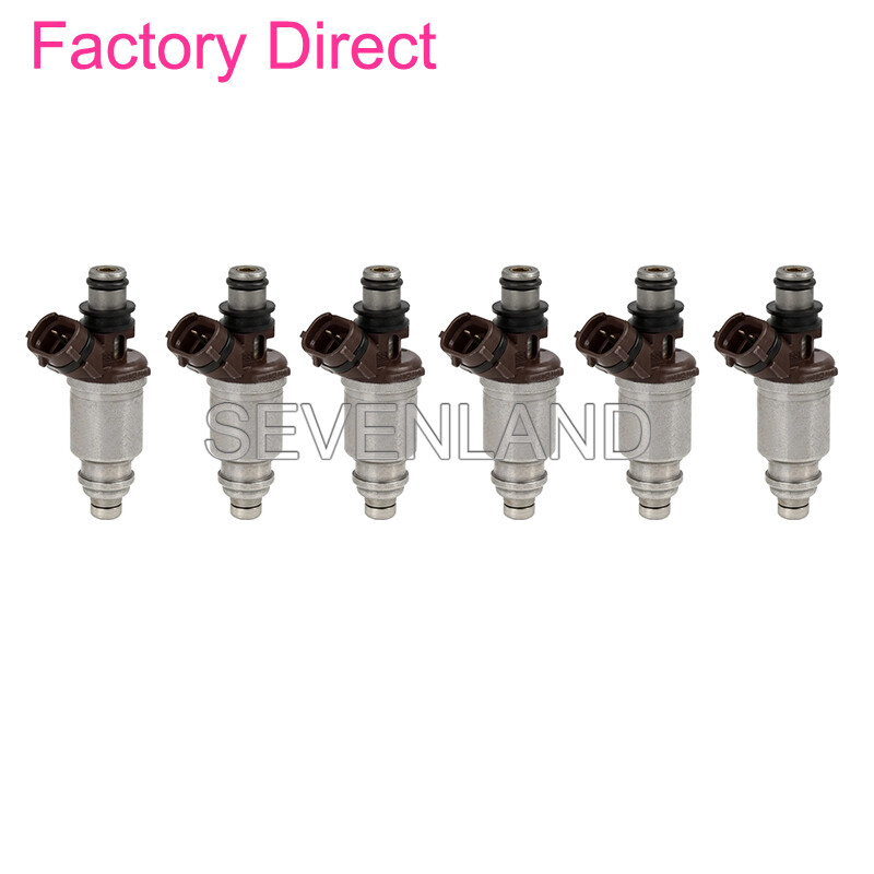 Set Of 6 23250-46030 Fuel Injectors Fits For Toyota Lexus 3.0 I6 1992-1995