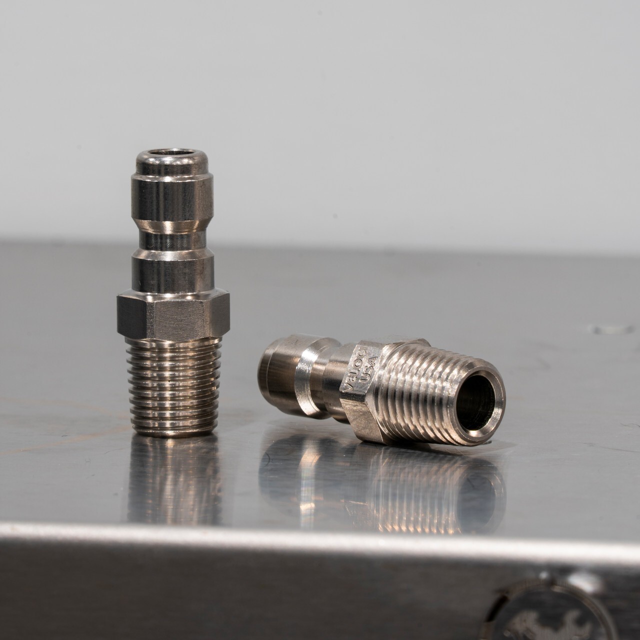 Prima 1/4″ Male Stainless Steel Quick Connect Plug NPT | Made in the USA