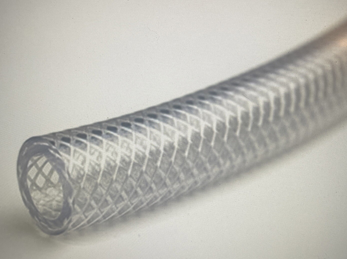 ***NEW*** 3/4″ REINFORCED CLEAR POLY BRAID HOSE 100ft MADE IN USA ***: 6B3
