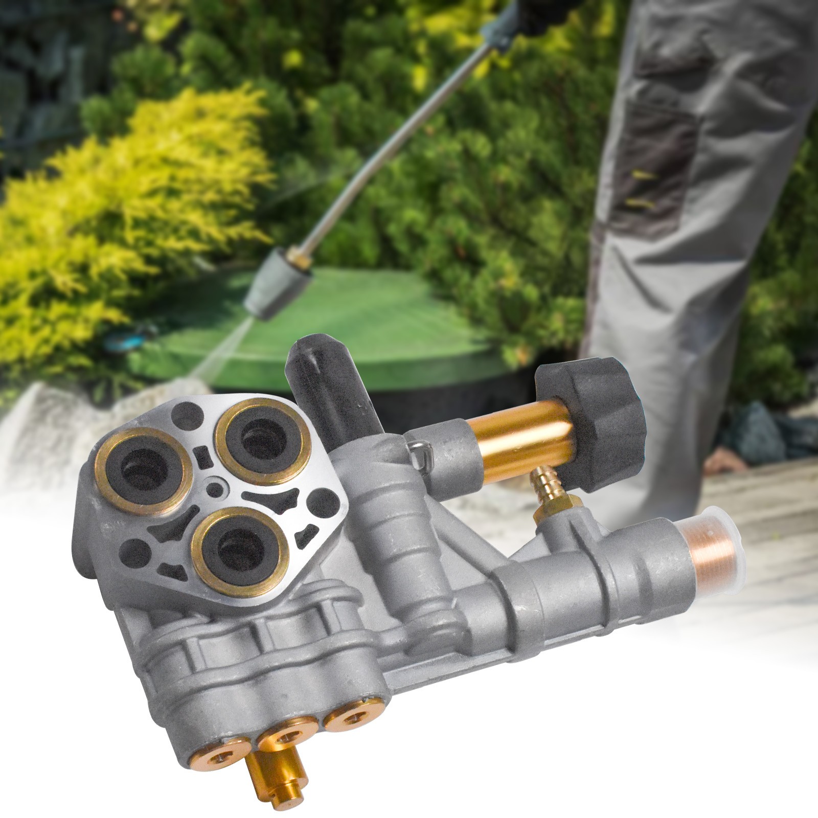 For Simpson Cleaning 7108366 Manifold Kit for 510020 520006 Pressure Washer Pump