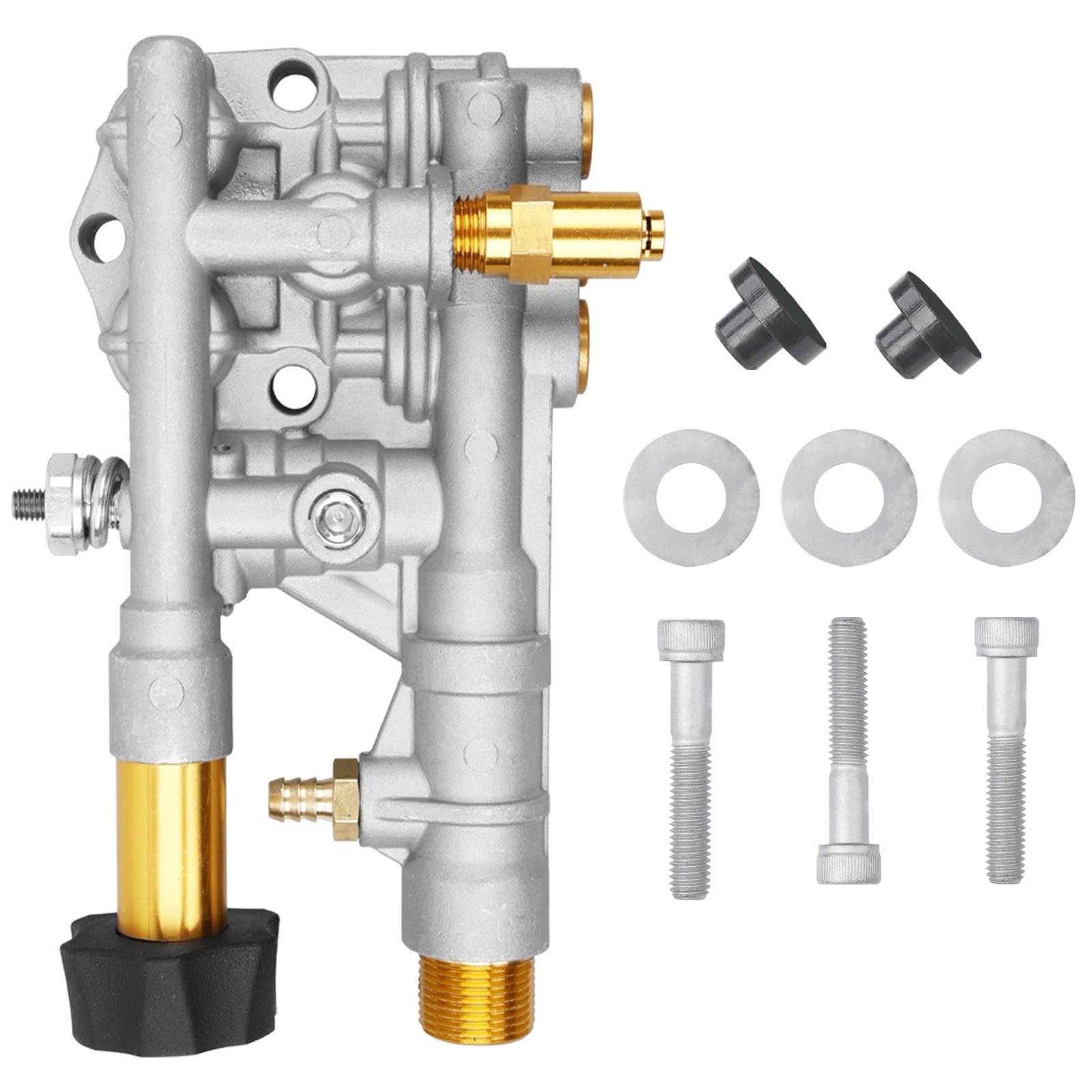 7108366 Pressure Washer Pump Manifold Replacement Kit for 510020 and 520006 Axia