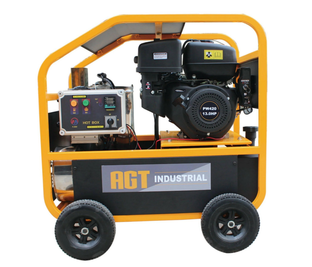 Agrotk 4000PSI Hot Water High Pressure Washer Machine 4 GPM 13HP Diesel Burner