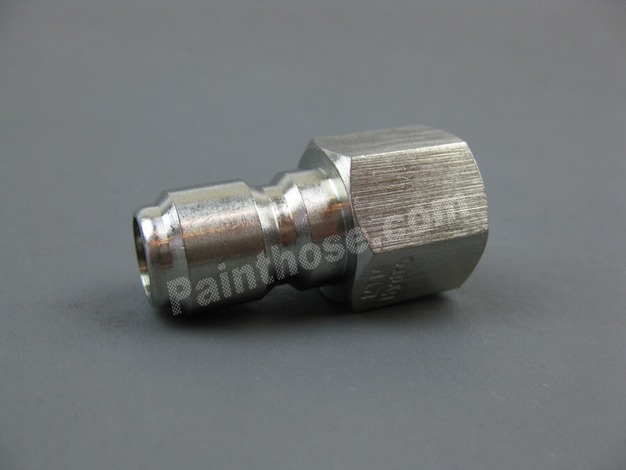 MTM Hydro 24.0081 Stainless Steel QC Plug 3/8 FPT