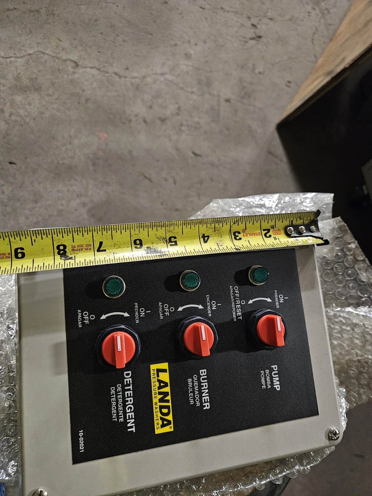 Landa Pressure Washer Control Box