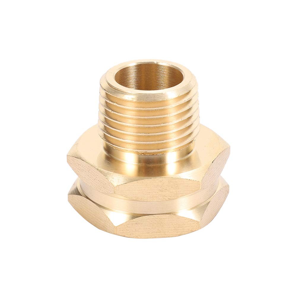 Garden Hose Adapter,3/4″GHT Female x 1/2″ NPT Male 1/2NPT, Brass