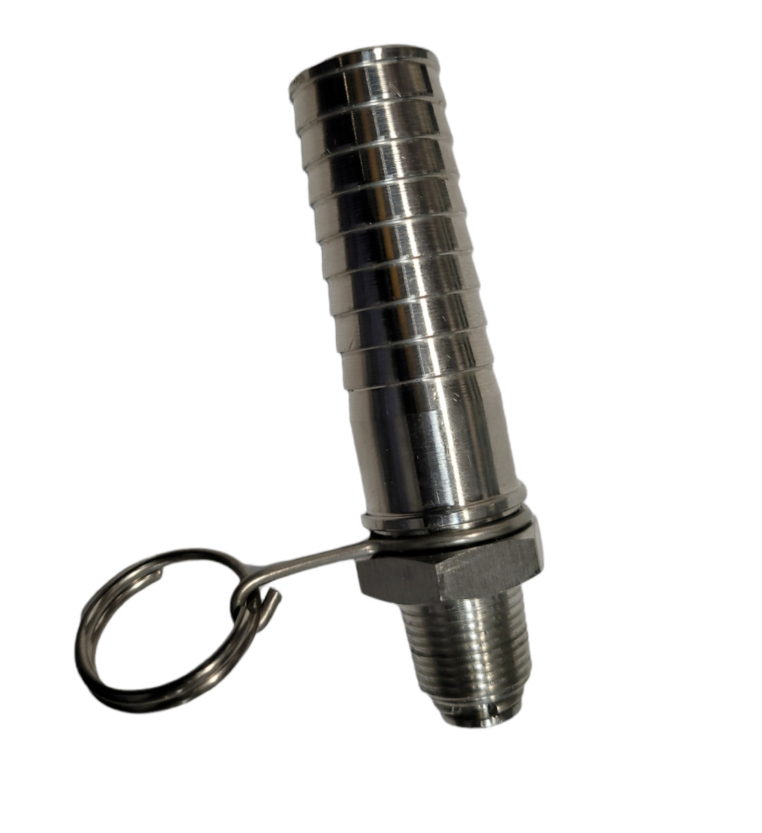 Wash Gun Swivel Connector Water Hose Shank Down Spray Fitting Barbed 3/4″-3/8″