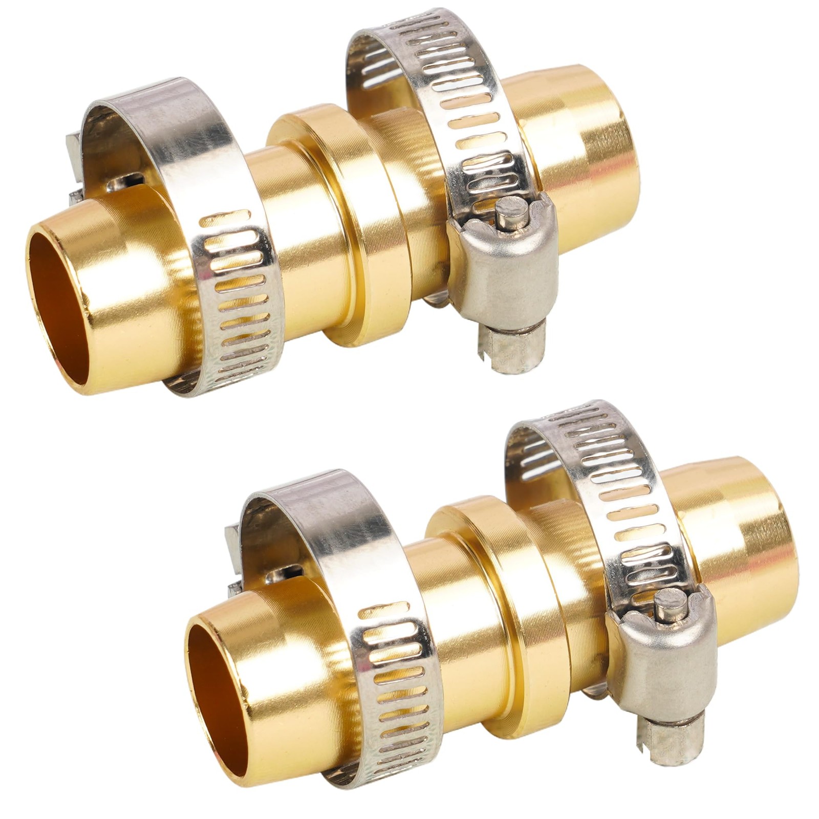 Hourleey 2 Pack Garden Hose Repair Kit, Connector 3/8″ to 5/8″, 2