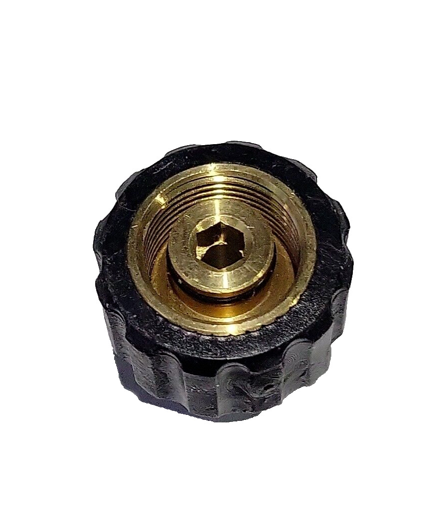 MTM – M22 X 1/4 NPT Female Pipe- Karcher Style Pressure Washer Twist Connect