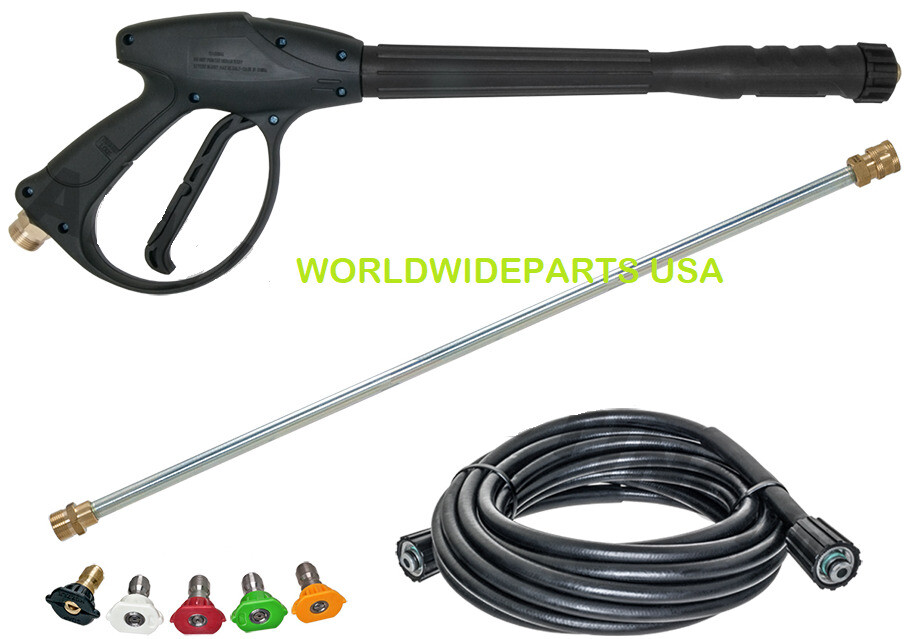 Excell XR2500, XR2600, XC2600 Spray Kit with Gun, Wand, Hose & 5 Tips