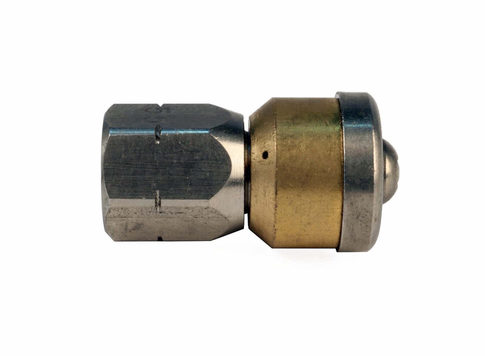 Erie Tools Rotating 1/8″ Sewer Jetter Drain Cleaning Nozzle 5.5 Orifice