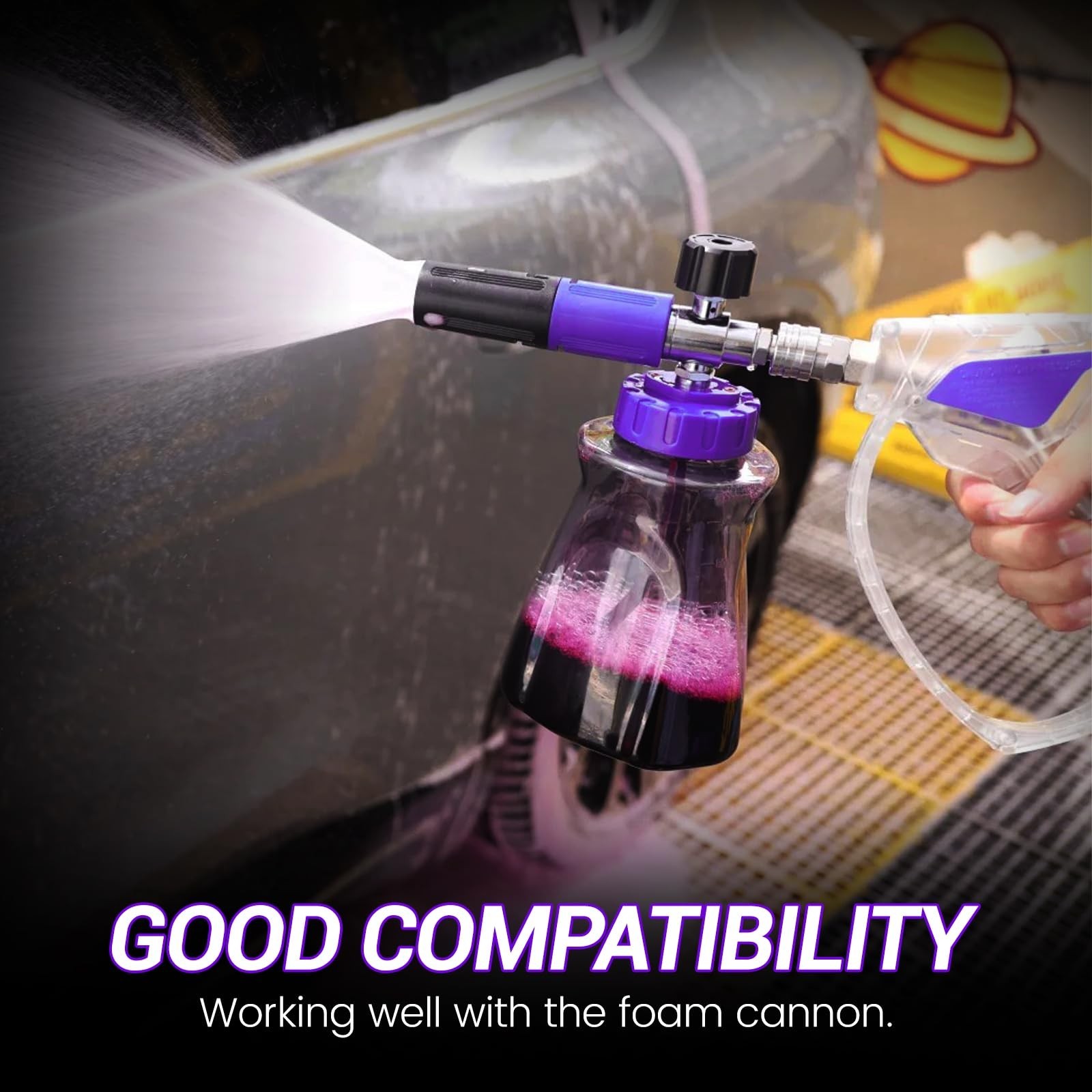 Short Pressure Washer Gun, Swivel Power Washer Gun 4060 PSI, Stubby Pressure …