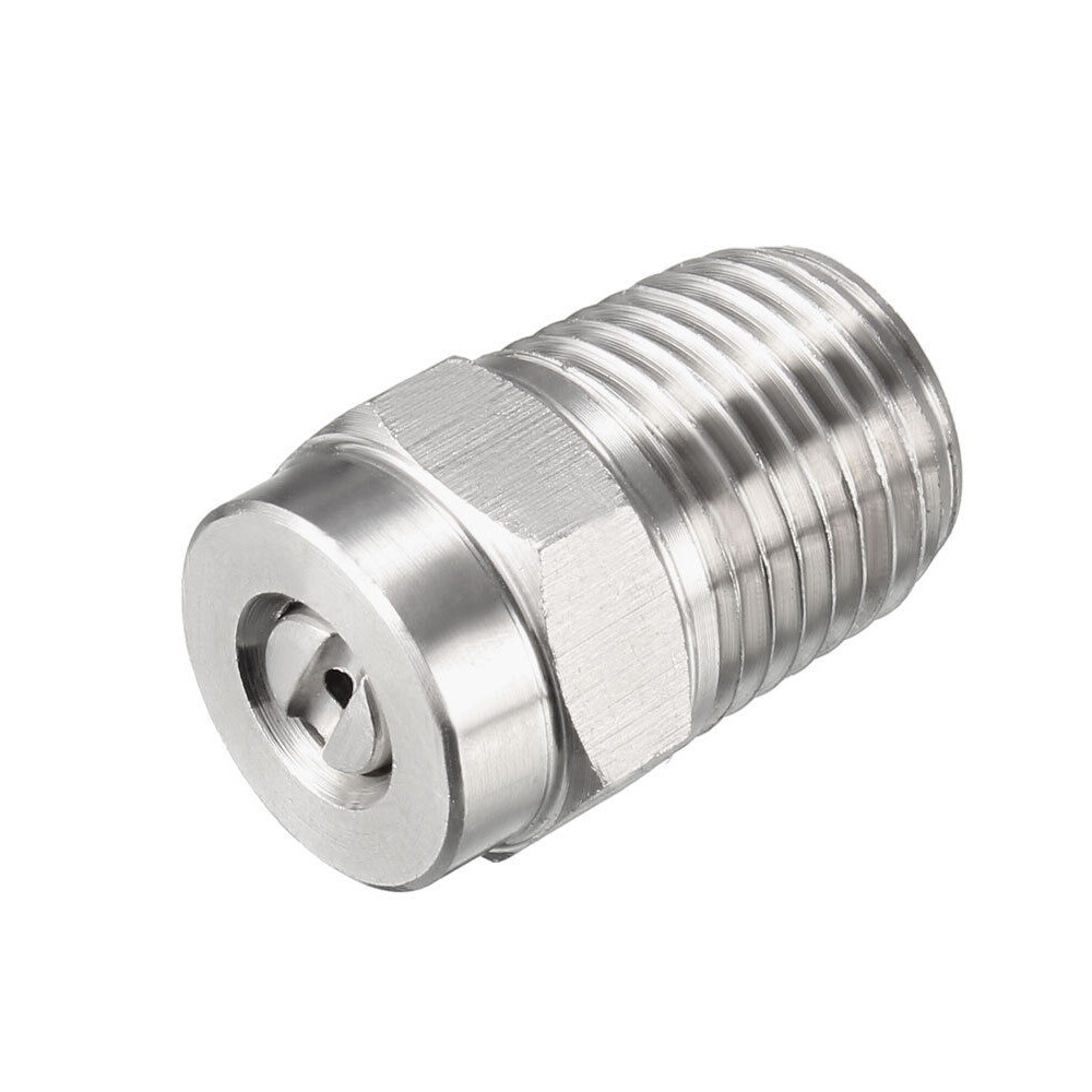 2 Pack Surface Clean Tips – 15 Degree 1/4″ NPT Male Pressure Washer Nozzles