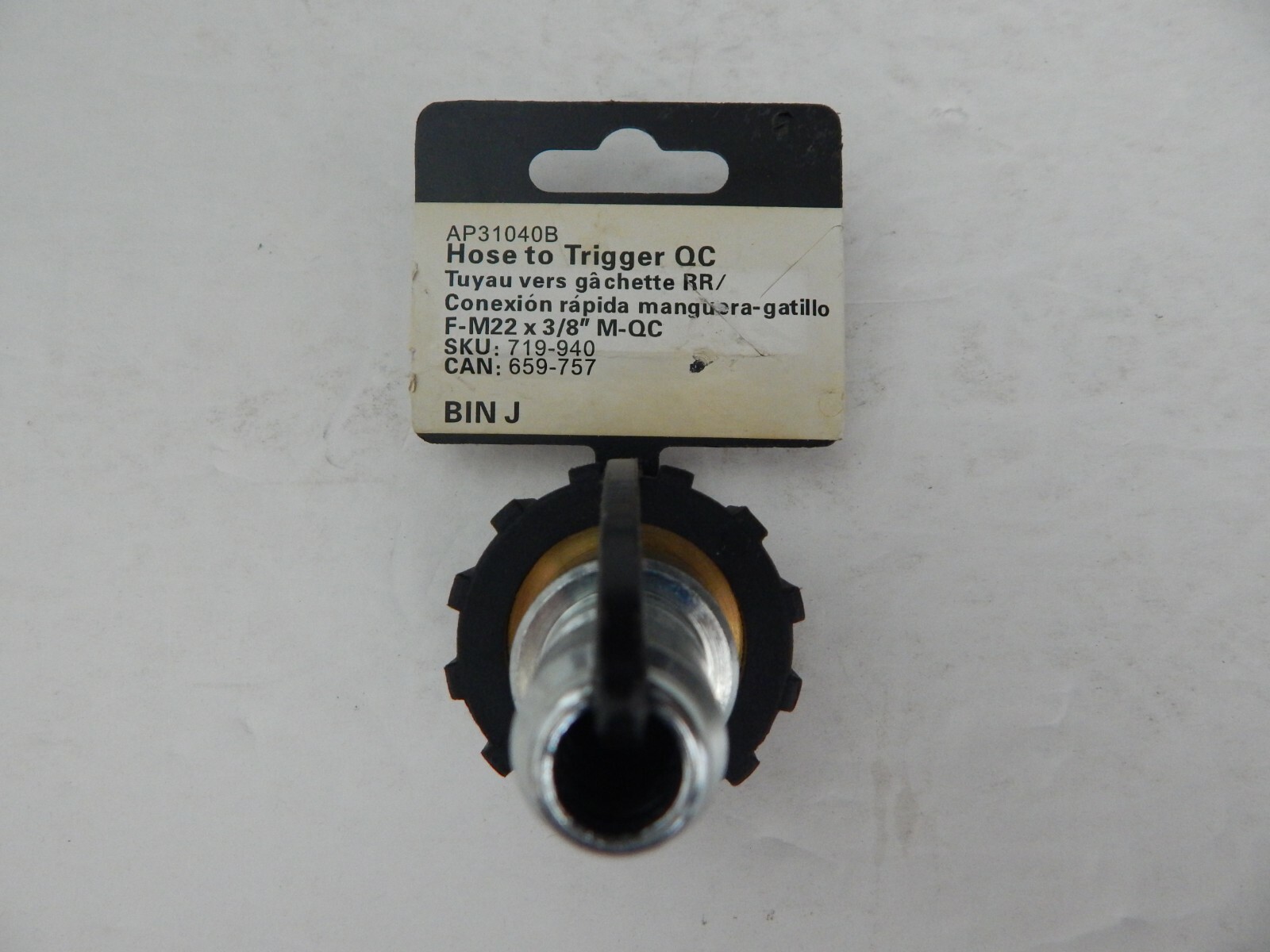 Powercare Female M22 x 3/8 in. Male Quick-Connect Connector for Pressure Washer