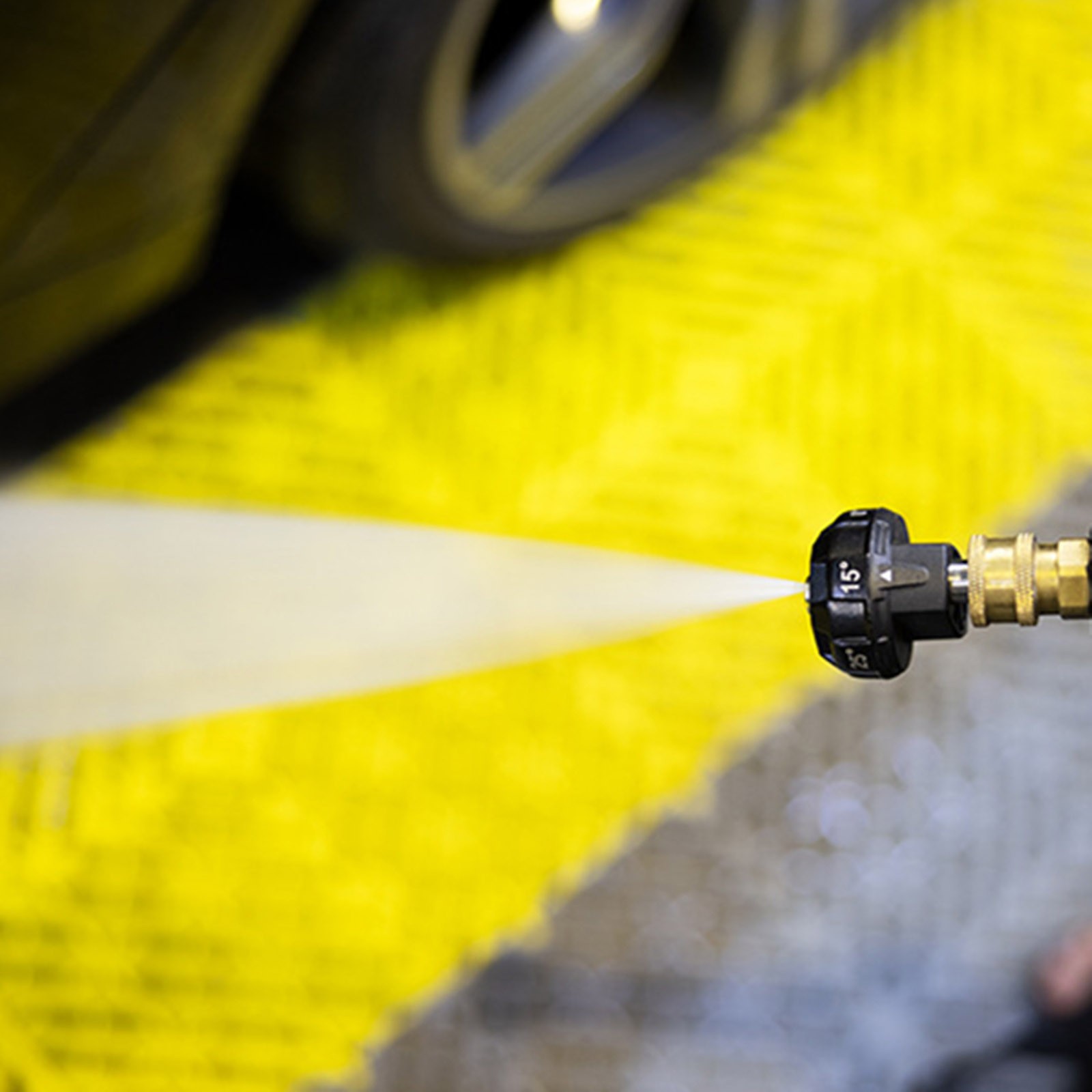 New 1/4 inch Pressure Washer Spray Nozzle, 6-in-1 Quick Change over, Time-saving