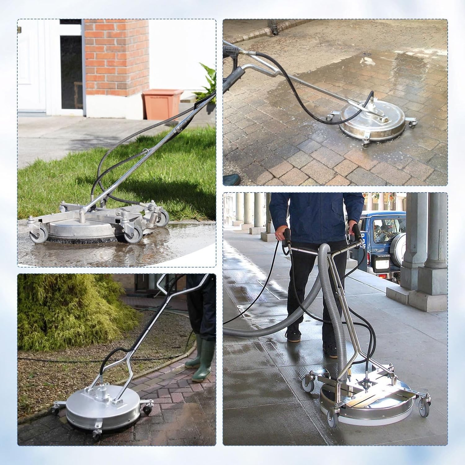 Whirl A Way Surface Cleaner Rotary Swivel Head 16″ 20″ 22″ 24″ 85.790.004 4000PS